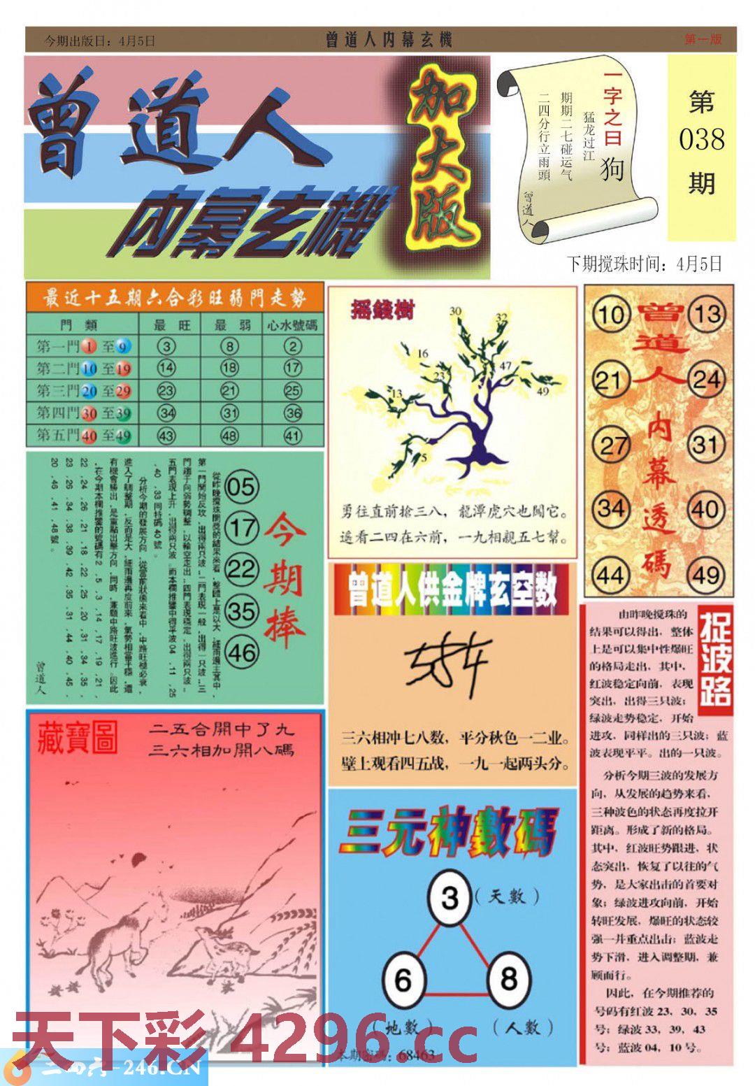 ：曾道人内幕加大版
